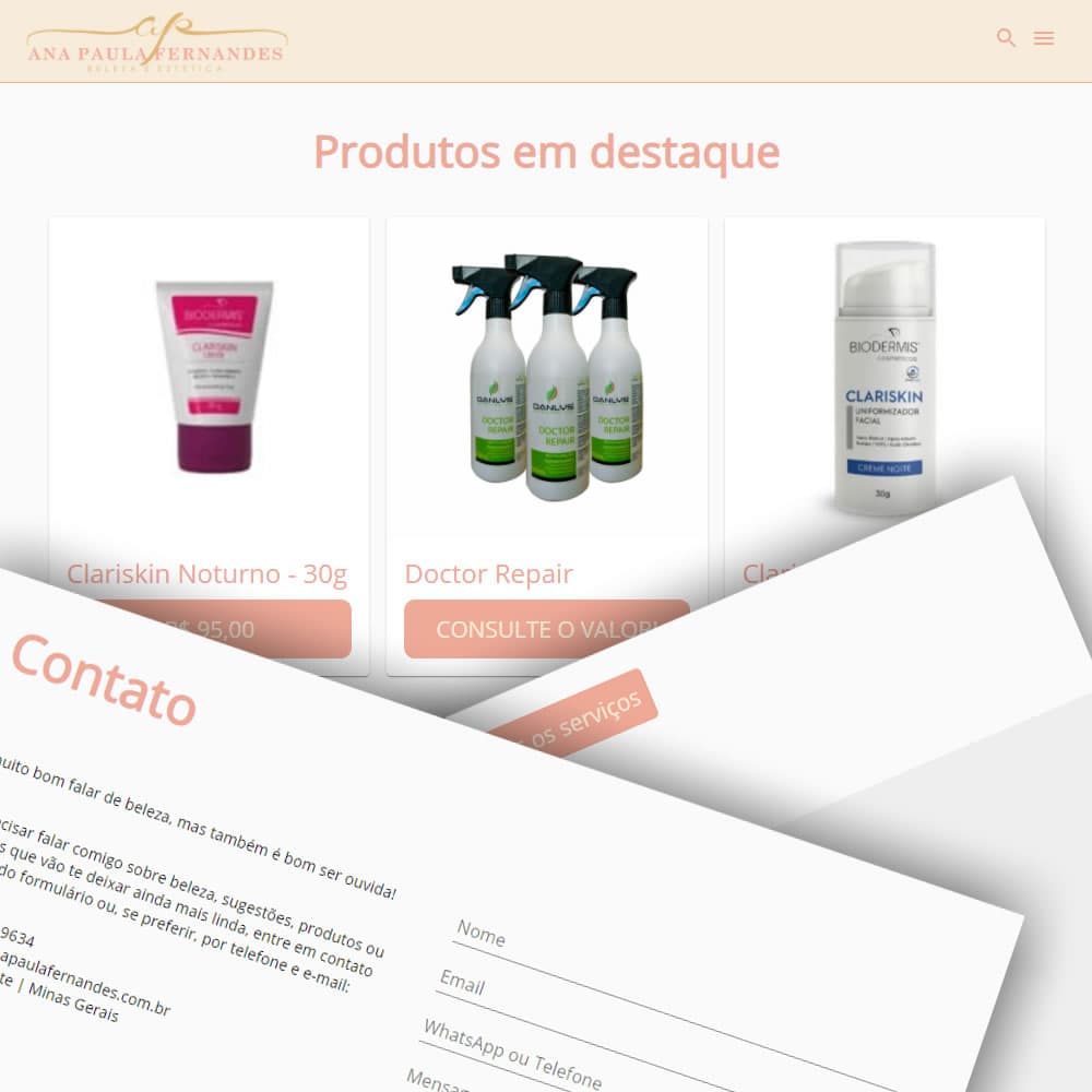 Site Ana Paula Fernandes