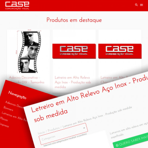 Site Case Comunicação Visual